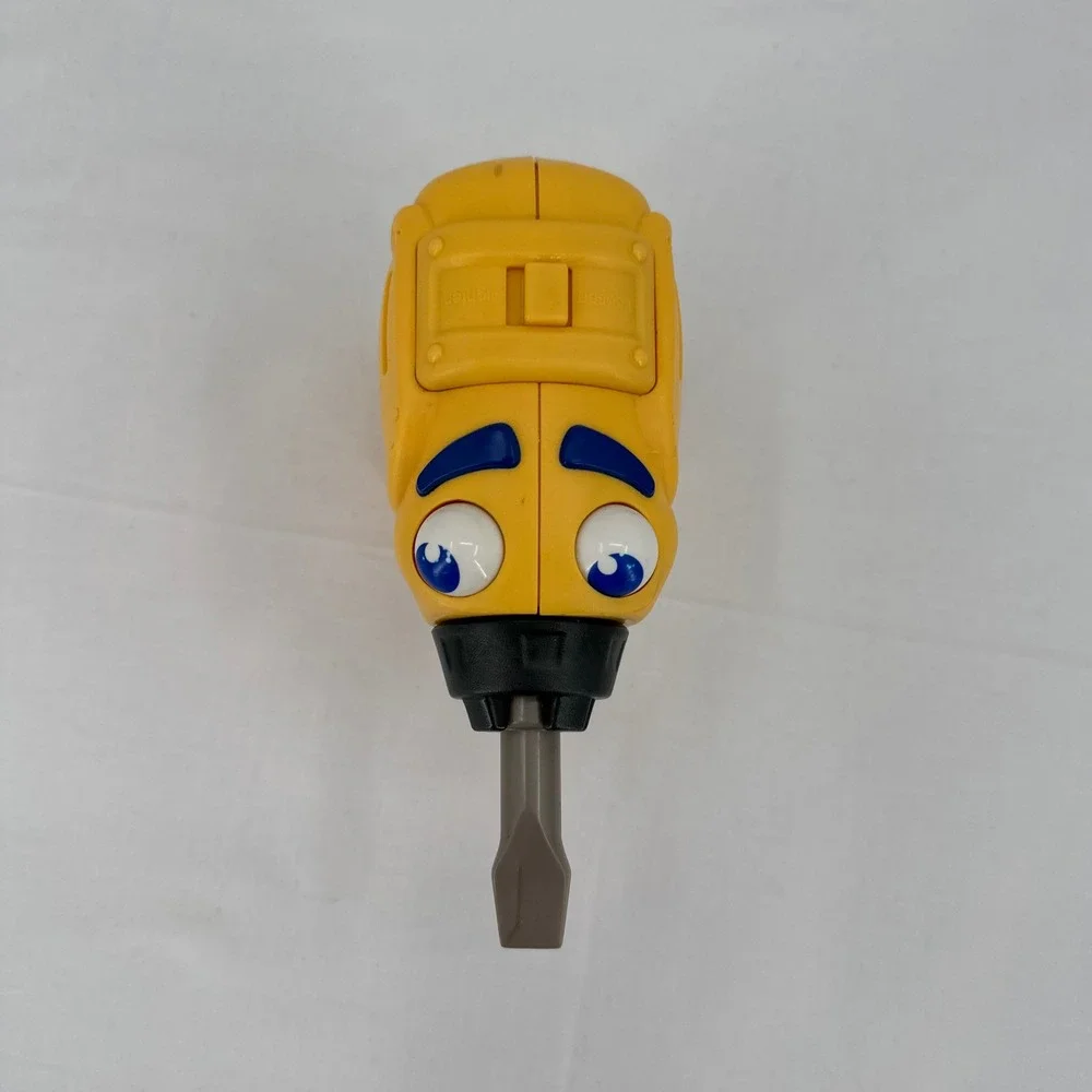 Vtg 2000s Playskool Cool Crew Phil the Drill Toy Tool Interactive Pretend Play